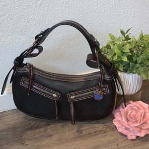 DOONEY & BOURKE BROWN HOBO PURSE